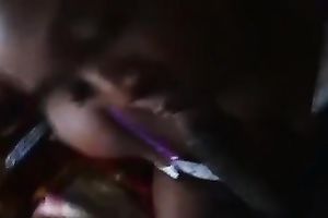 My wondrous dark black cock sluts blows my dick and receives nailed