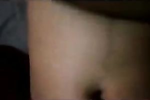 Sizzling hawt and shy Indian legal age teenager babe flashes her love muffins