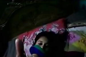 Sizzling hawt and shy Indian legal age teenager babe flashes her love muffins