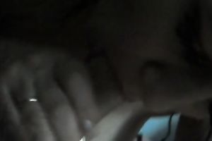 This raven haired floozy can't live without to engulf a weenie and it receives her off