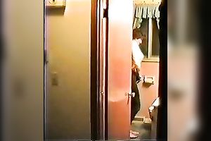 Shooting my breasty white wife cleaning the abode and taking shower