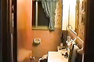 Shooting my breasty white wife cleaning the abode and taking shower