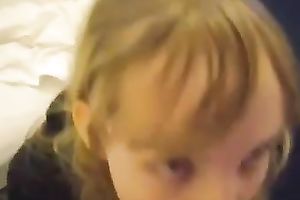 18 yo playgirl blows my jock with joy on a pov camera