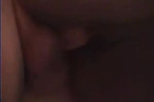 Adorable and breasty non-professional ebon legal age teenager screwed in the bathtub