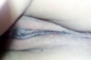 My sexy playful gf lets me rub her bald vagina with my fingers