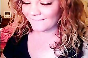 Showing my oral pleasure skills and playing with my large naturals