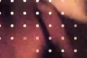 Blindfolded babe give me head whilst I push her a-hole gap with sex toy