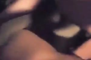 Blindfolded babe give me head whilst I push her a-hole gap with sex toy