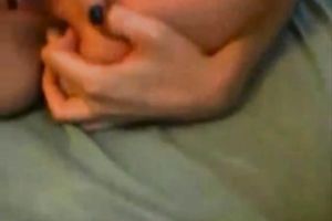 Naughty white non-professional slutty wife licked and fingered on livecam