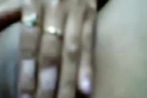 Busty dilettante Indian hottie on webcam stripped and excited