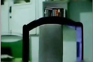 Busty Indian web camera legal age teenager flashes her joy bags and a-hole