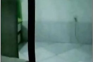 Busty Indian web camera legal age teenager flashes her joy bags and a-hole