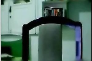 Busty Indian web camera legal age teenager flashes her joy bags and a-hole