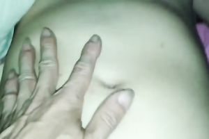 My buddy's Asian chick's bushy cunt needs a proper polishing