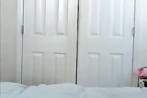 Chubby red haired nerdy web camera nympho flashed me her breathtaking knockers