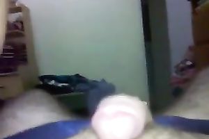 Wondrous GF of my buddy enjoys riding his powerful wang in cowgirl pose