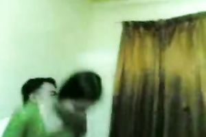 Cute and hawt Desi cheating wife is gettingseduced for groupsex