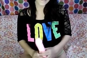 Sweet hilarious and super seductive brunette hair cam playgirl flashed mounds