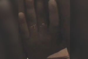 Awesome playful Indian honey with natural scones filmed in the bedroom