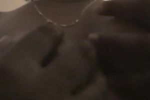 Awesome playful Indian honey with natural scones filmed in the bedroom