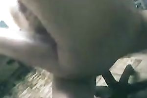 Sexy Asian honey rides my hard schlong siting on the chair