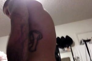 My perverted breasty ally knows how to ride her boyfriend's schlong on top