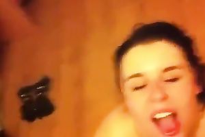 Busty white big beautiful woman sweetheart is mad about large dark jock