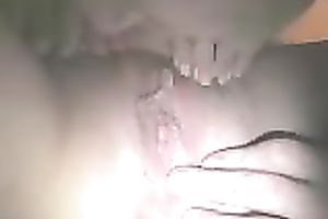 Close up clip - I eat my breathtaking wife's moist meaty twat