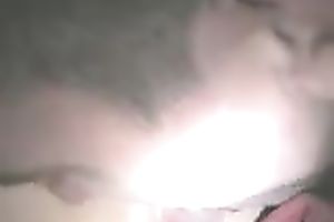 Close up clip - I eat my breathtaking wife's moist meaty twat