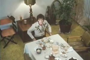 Busty brunette hair milf craves to fuck that slim fellow