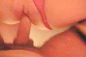 A large dong for the constricted wet crack of my miniature non-professional amateur wife