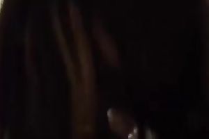 Super sexy and hot paramour engulfing my pecker deepthroat