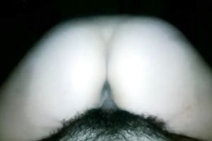 Dope sweetheart with wet bubble a-hole is riding my friend's shaggy cock