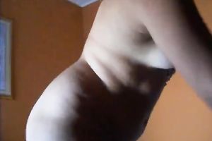 My hawt and bootylicious sweetheart hasn't hairless her pussy for a during the time that