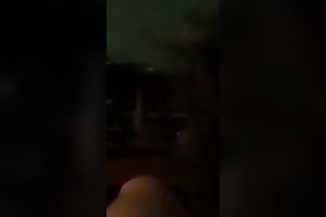 My rapacious black-haired seductress blows my giant schlong