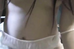 Dark haired ravishing candy honey with worthwhile bum was riding my obese cock