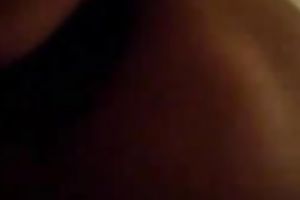 Naughty Indian babe with natural pantoons gives me sexy titjob