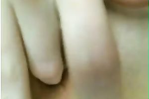 My carnal blond gf stuffs her bawdy cleft with a sextoy