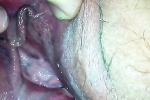 My chubby wifey let me finger her disgusting poontang