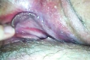 My chubby wifey let me finger her disgusting poontang