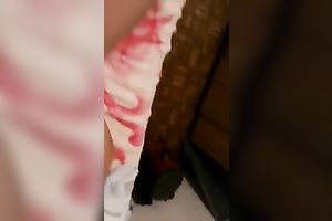 Filming myself in my bedroom during softcore masturbation