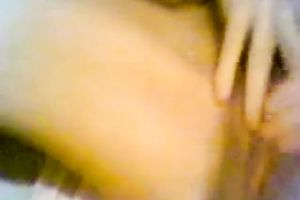 My naughty girlfriend send me this solo masturbation sex movie scene final night