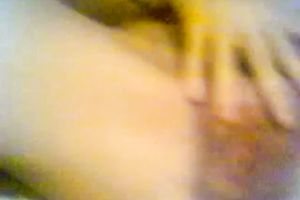 My naughty girlfriend send me this solo masturbation sex movie scene final night