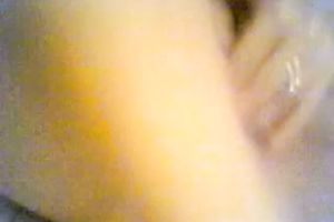 My naughty girlfriend send me this solo masturbation sex movie scene final night