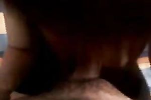 My Asian aged chick giving me oral stimulation on POV sex vid dilettante