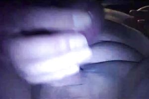 Stroking my schlong and making myself cum on POV movie