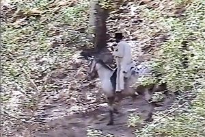 Hairy Yankee fellow enjoys slutty European strumpets outdoors