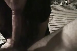 Stunning POV with me working on my lover's hard 10-Pounder