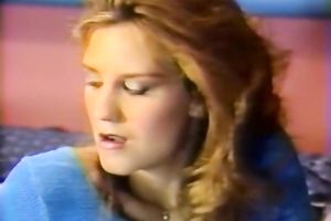 Retro porn compilation with golden-haired hottie and ginger seductress