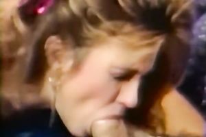 Retro porn compilation with golden-haired hottie and ginger seductress